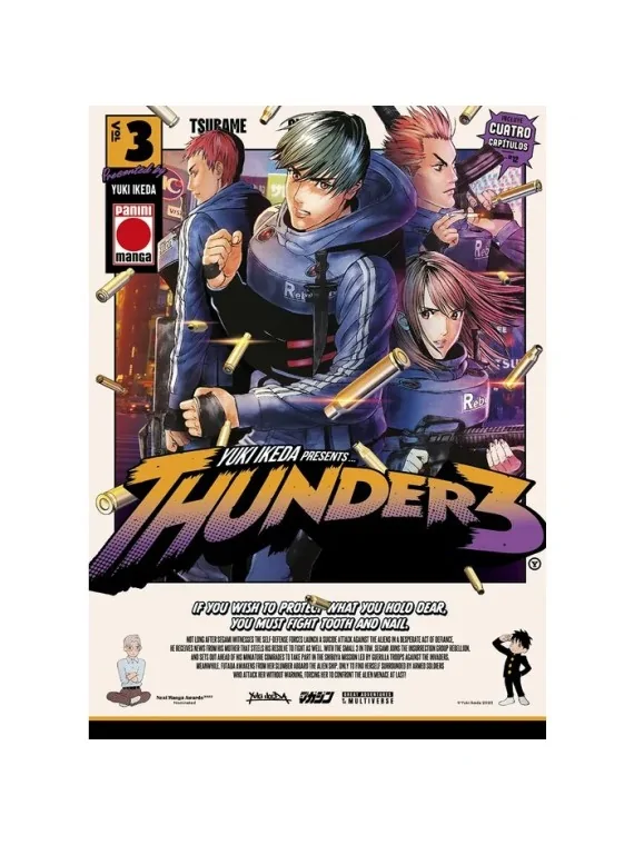 Thunder 3 03 de PANINI en Mangas | La Cueva Roja