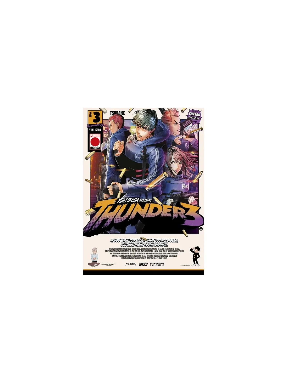 Thunder 3 03 de PANINI en Mangas | La Cueva Roja