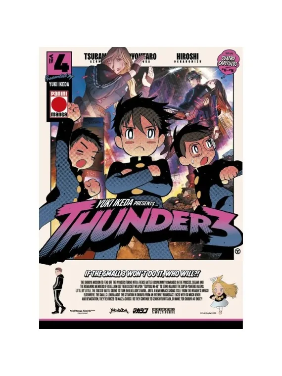 Thunder 3 04 de PANINI en Mangas | La Cueva Roja