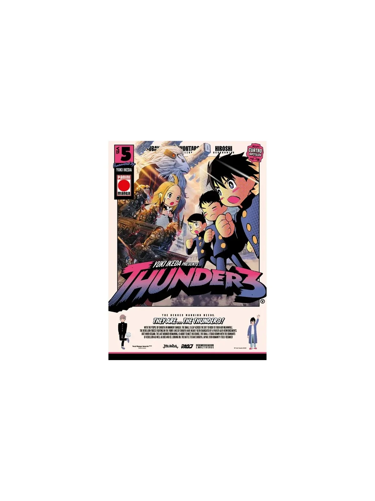 Thunder 3 05 de PANINI en Mangas | La Cueva Roja