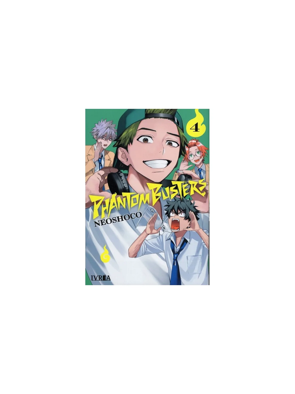 Phantom Busters 04 de Editorial Livrea en Mangas | La Cueva Roja
