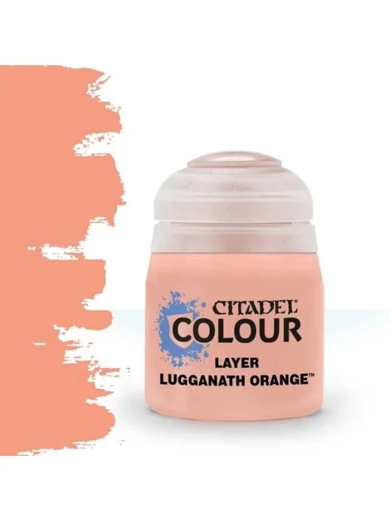 Warhammer Colour Layer: Lugganath Orange (22-85) de Games Workshop en Warhammer Colour | La Cueva Roja