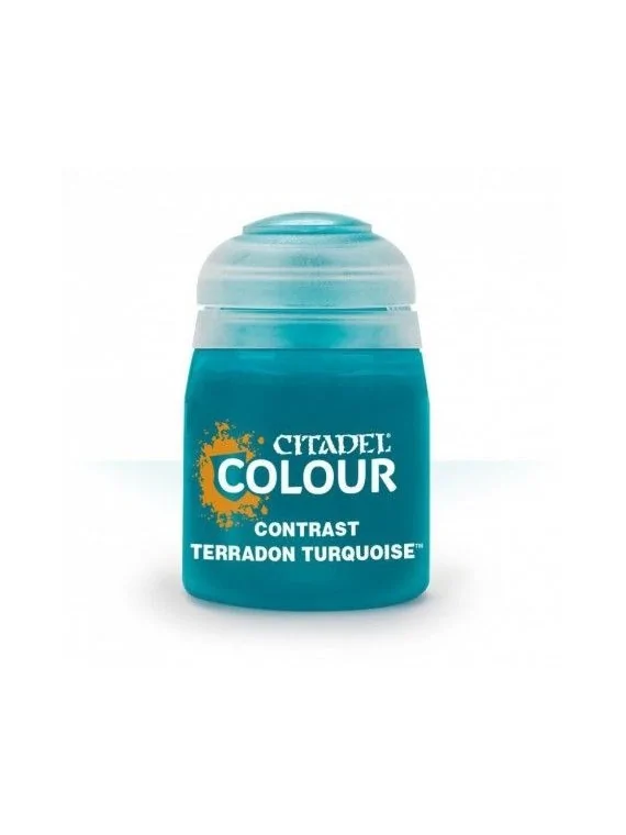 Warhammer Colour Contrast: Terradon Turquoise (29-43) de Games Workshop en Warhammer Colour | La Cueva Roja