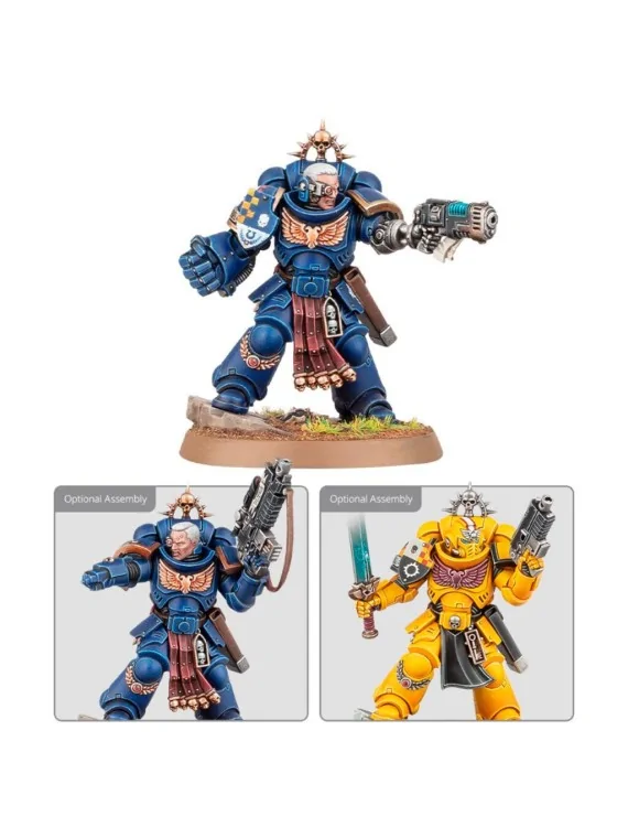 Warhammer 40000: Space Marine Lieutenant (48-73) de Games Workshop en WARHAMMER 40.000 | La Cueva Roja