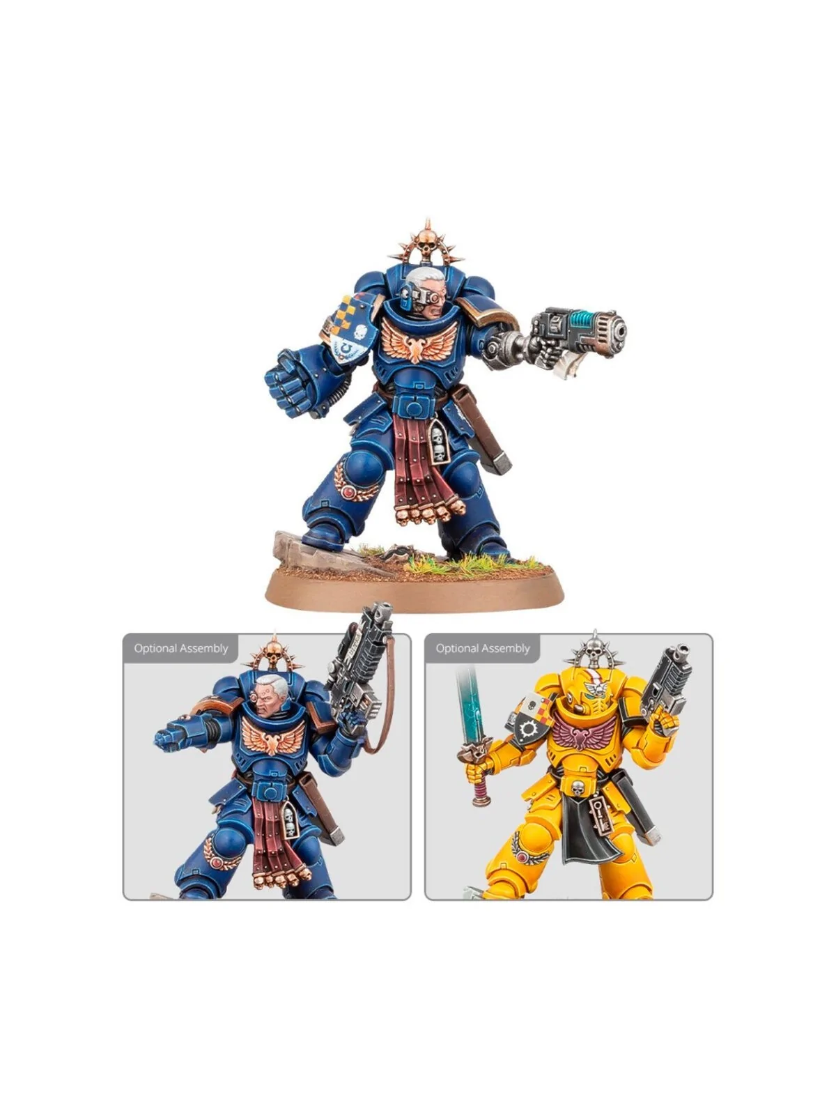 Warhammer 40000: Space Marine Lieutenant (48-73) de Games Workshop en WARHAMMER 40.000 | La Cueva Roja