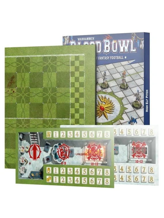 Blood Bowl: High Elf Pitch (202-65) de Games Workshop en BLOOD BOWL | La Cueva Roja