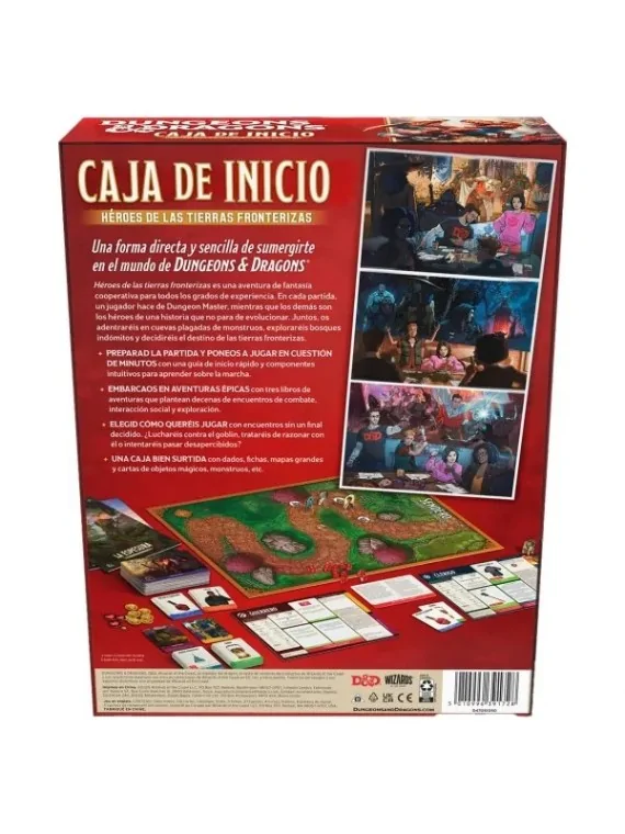 Dungeons & Dragons: Héroes de las Tierras Fronterizas (Caja de Inicio) de Wizards Of The Coast en Juegos de Rol | La Cueva Roja