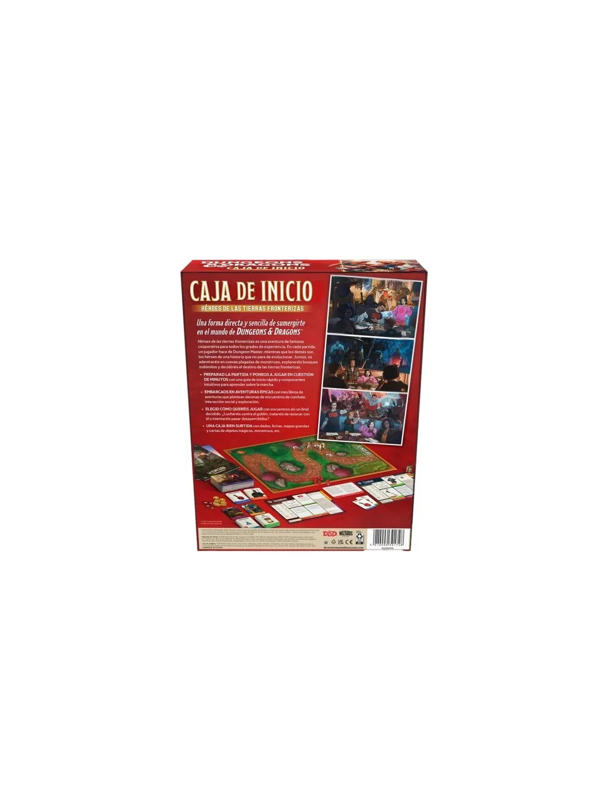 Dungeons & Dragons: Héroes de las Tierras Fronterizas (Caja de Inicio) de Wizards Of The Coast en Juegos de Rol | La Cueva Roja