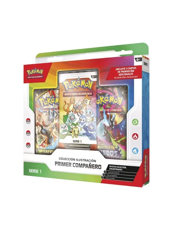 Pokemon TCG: Primer Compañero – Colección Ilustración (ESP) de Bandai en Pokemon TCG | La Cueva Roja