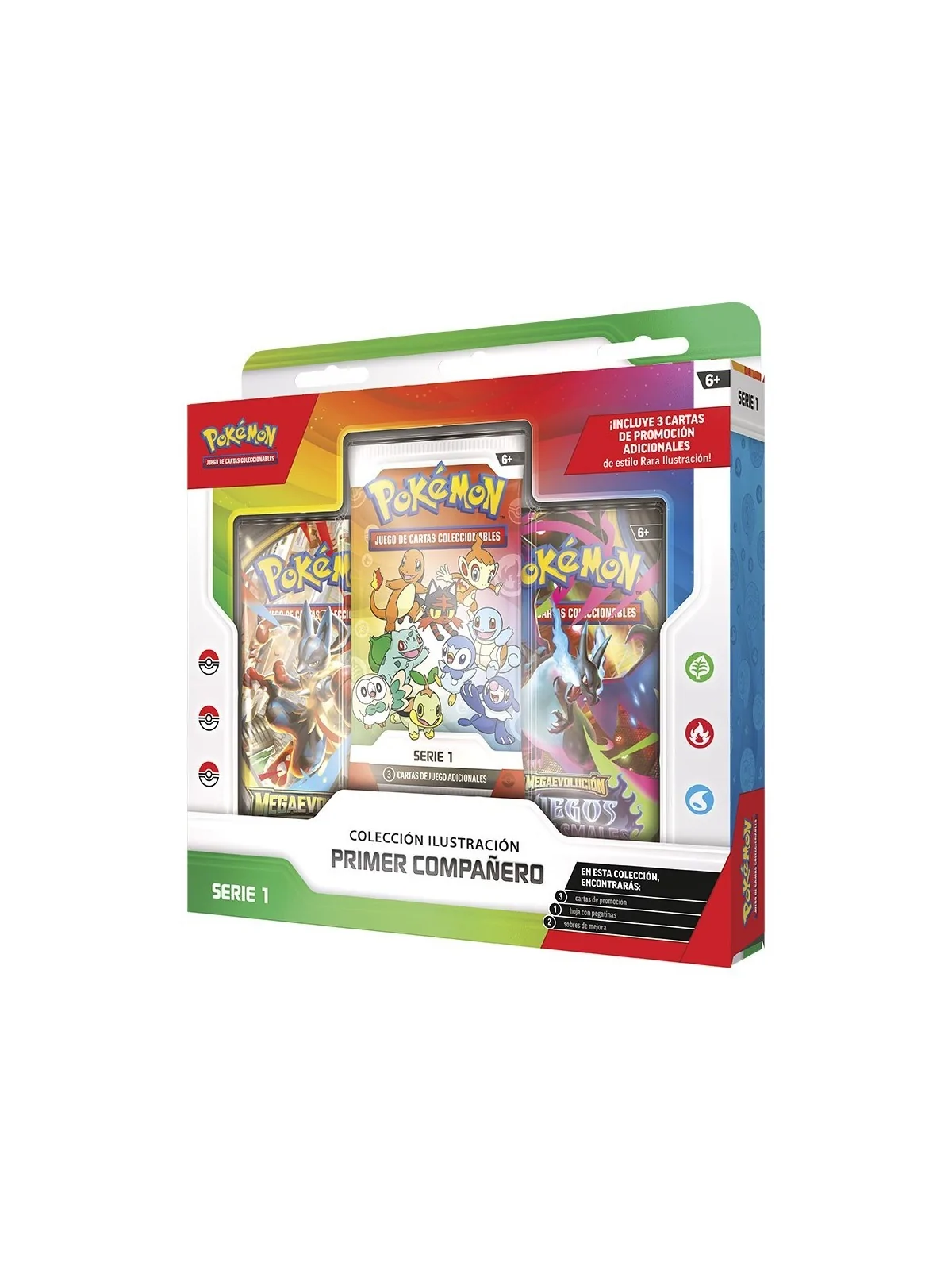 Pokemon TCG: Primer Compañero – Colección Ilustración (ESP) de Bandai en Pokemon TCG | La Cueva Roja
