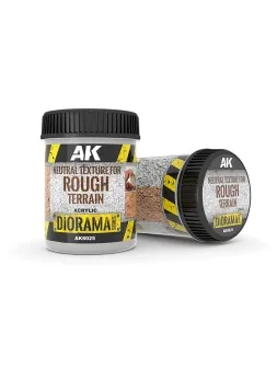 Textura Neutra para Terrenos Accidentados 250ml (AK8025) de AK Interactive en Terrains | La Cueva Roja