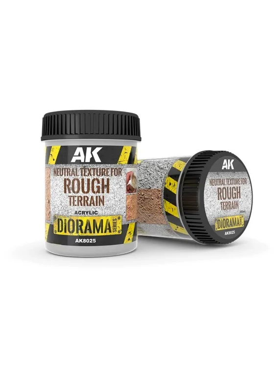 Textura Neutra para Terrenos Accidentados 250ml (AK8025) de AK Interactive en Terrains | La Cueva Roja