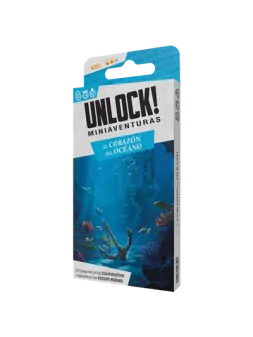 Unlock! Mini El Corazón del Océano de Space Cowboys en Juegos de Cartas | La Cueva Roja