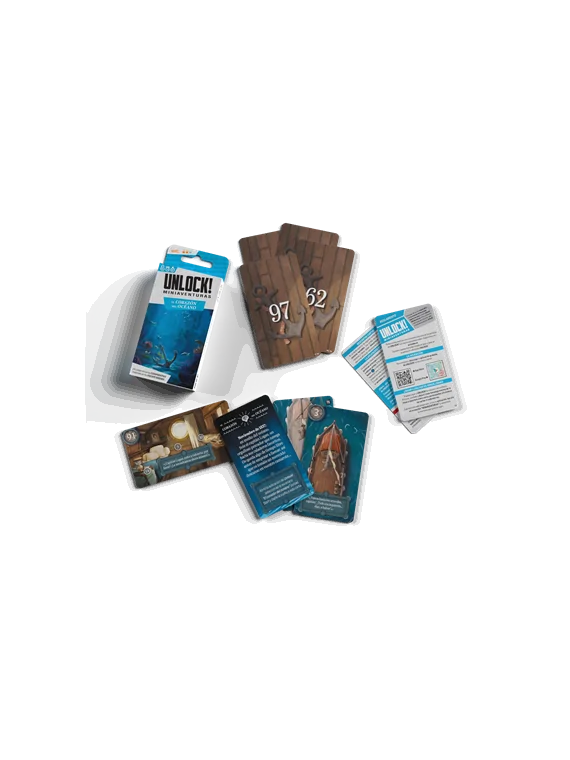 Unlock! Mini El Corazón del Océano de Space Cowboys en Juegos de Cartas | La Cueva Roja
