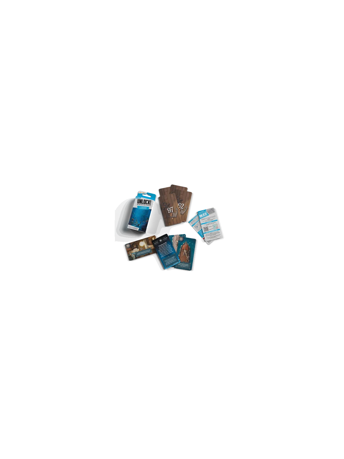Unlock! Mini El Corazón del Océano de Space Cowboys en Juegos de Cartas | La Cueva Roja