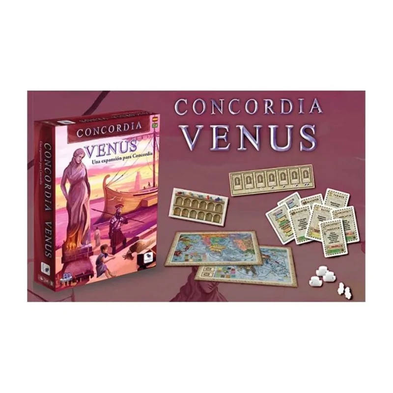 Concordia: Venus de MasQueOca en Juegos de Tablero | La Cueva Roja