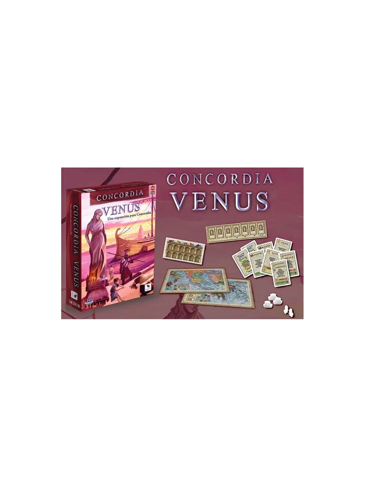 Concordia: Venus de MasQueOca en Juegos de Tablero | La Cueva Roja