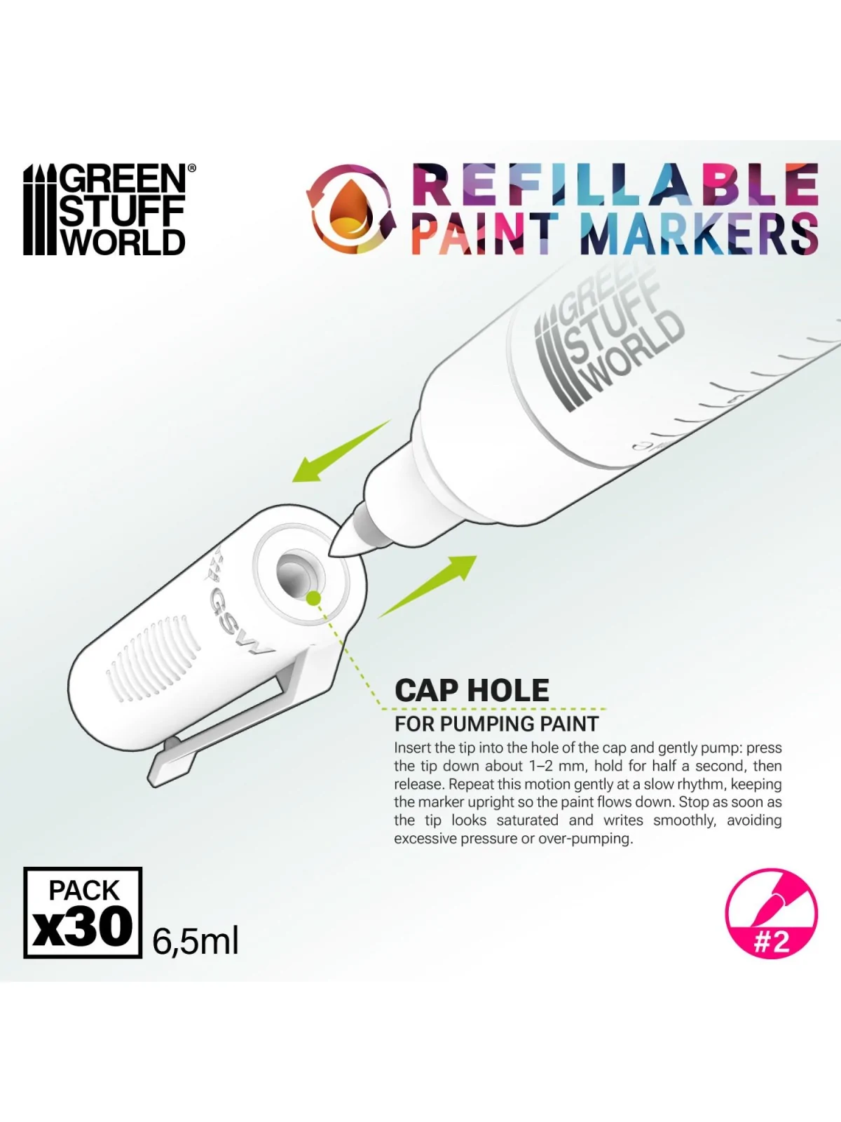 Rotuladores Recargable x1 (Green Stuff World) de Green Stuff World en Modelismo | La Cueva Roja