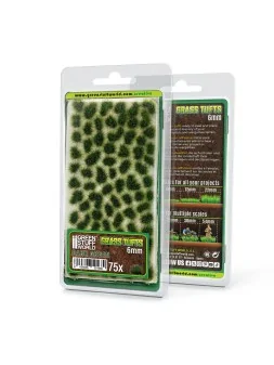 Matas Cesped: Tufts 6 mm Verde Oscuro (Green Stuff World) de Green Stuff World en Modelismo | La Cueva Roja