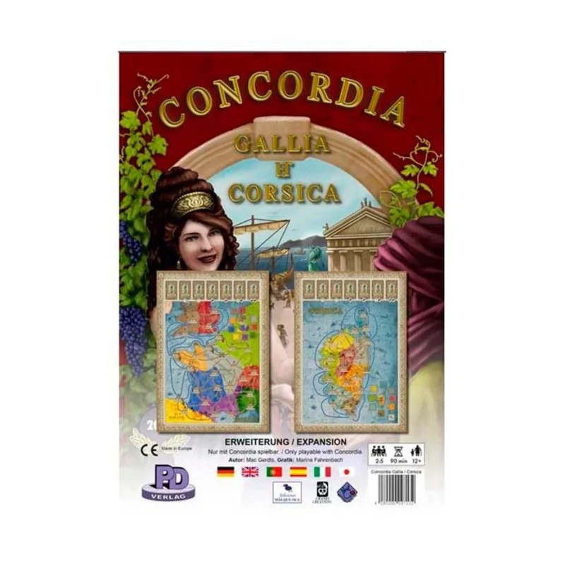 Concordia: Gallia y Corsica de MasQueOca en Juegos de Tablero | La Cueva Roja