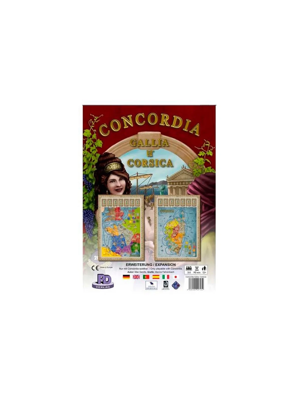 Concordia: Gallia y Corsica de MasQueOca en Juegos de Tablero | La Cueva Roja