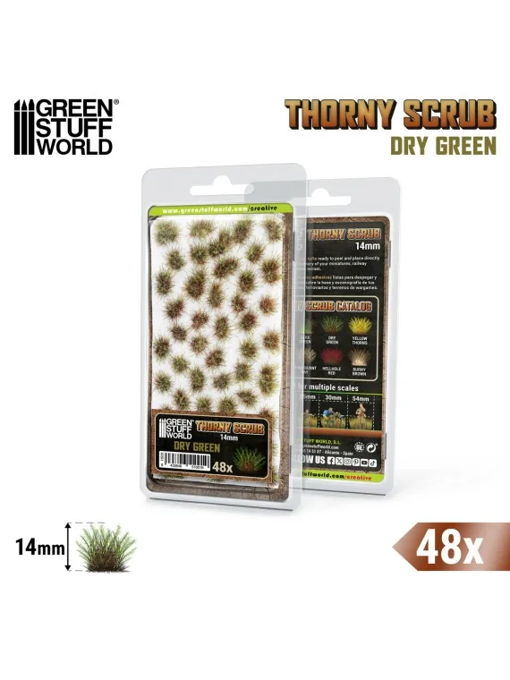 Mata Espinosa: Verde Seco (Green Stuff World) de Green Stuff World en Modelismo | La Cueva Roja
