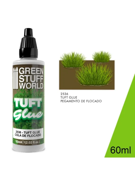 Cola de Flocado 60ml Tuft Glue (Green Stuff World) de Green Stuff World en Modelismo | La Cueva Roja
