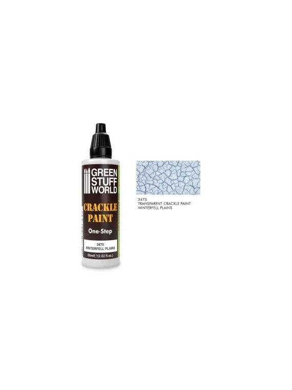 Pintura Craqueladora Transparente: Winterfell Plains 60ml (Green Stuff World) de Green Stuff World en Modelismo | La Cueva Roja