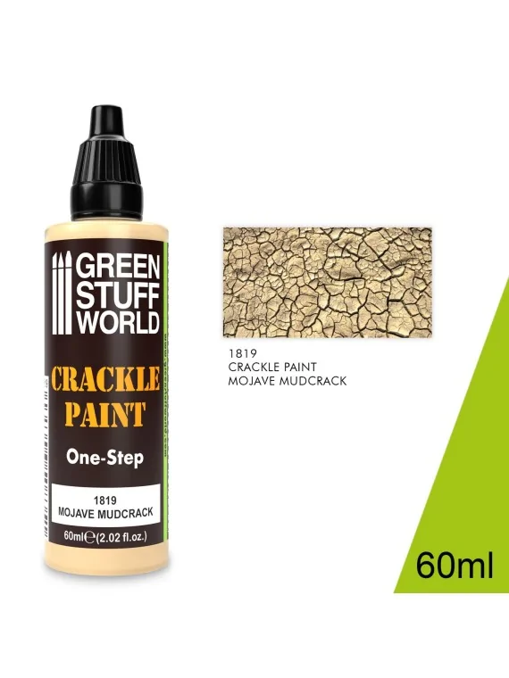 Pintura Craqueladora: Mojave Mudcrack  60ml (Green Stuff World) de Green Stuff World en Modelismo | La Cueva Roja
