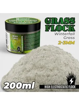 Cesped Electrostatico 2-3mm: Winterfall Grass 200ml (Green Stuff World) de Green Stuff World en Modelismo | La Cueva Roja