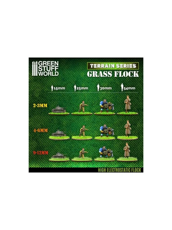 Cesped Electrostatico 2-3mm: Winterfall Grass 200ml (Green Stuff World) de Green Stuff World en Modelismo | La Cueva Roja