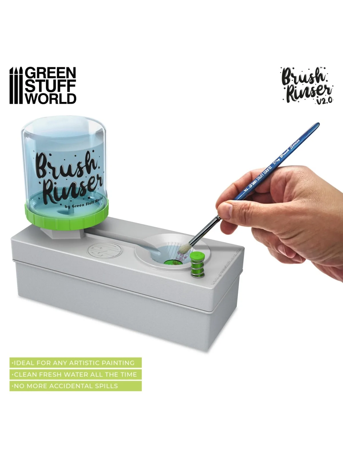 Brush Rinser: Dispensador de Agua (Green Stuff World) de Green Stuff World en Modelismo | La Cueva Roja