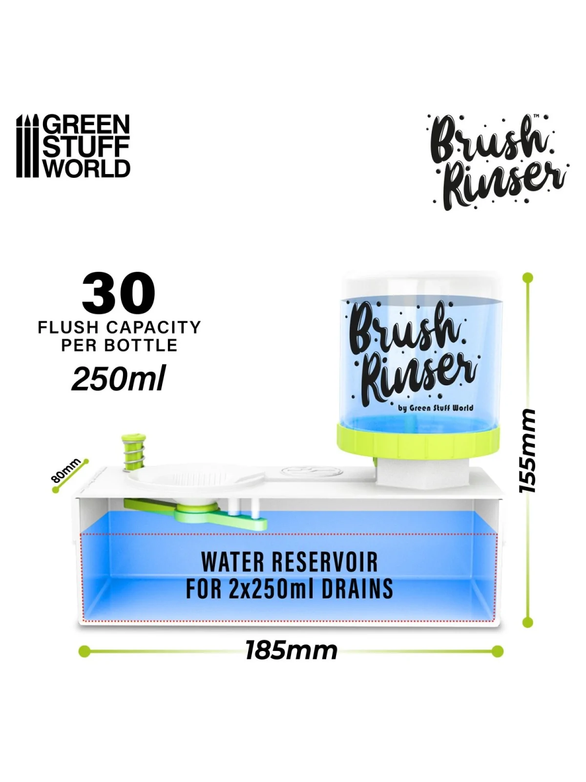 Brush Rinser: Dispensador de Agua (Green Stuff World) de Green Stuff World en Modelismo | La Cueva Roja