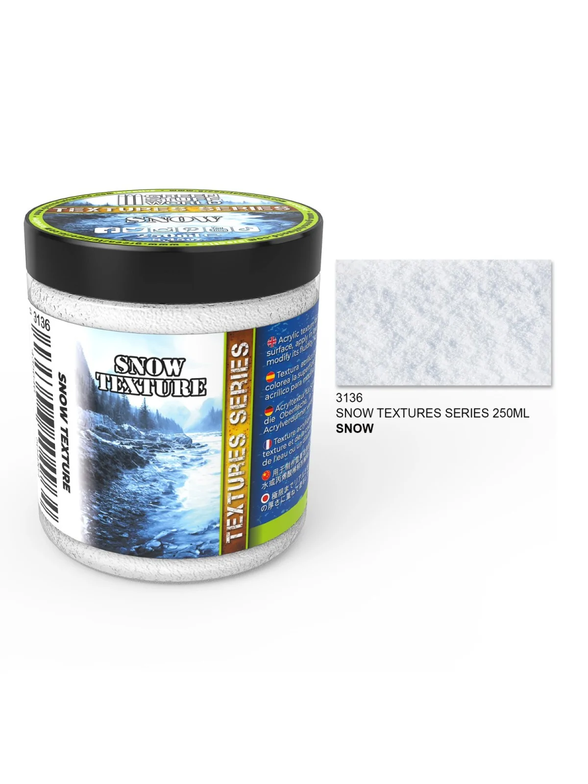 Textura Nieve: Snow 250ml (Green Stuff World) de Green Stuff World en Modelismo | La Cueva Roja
