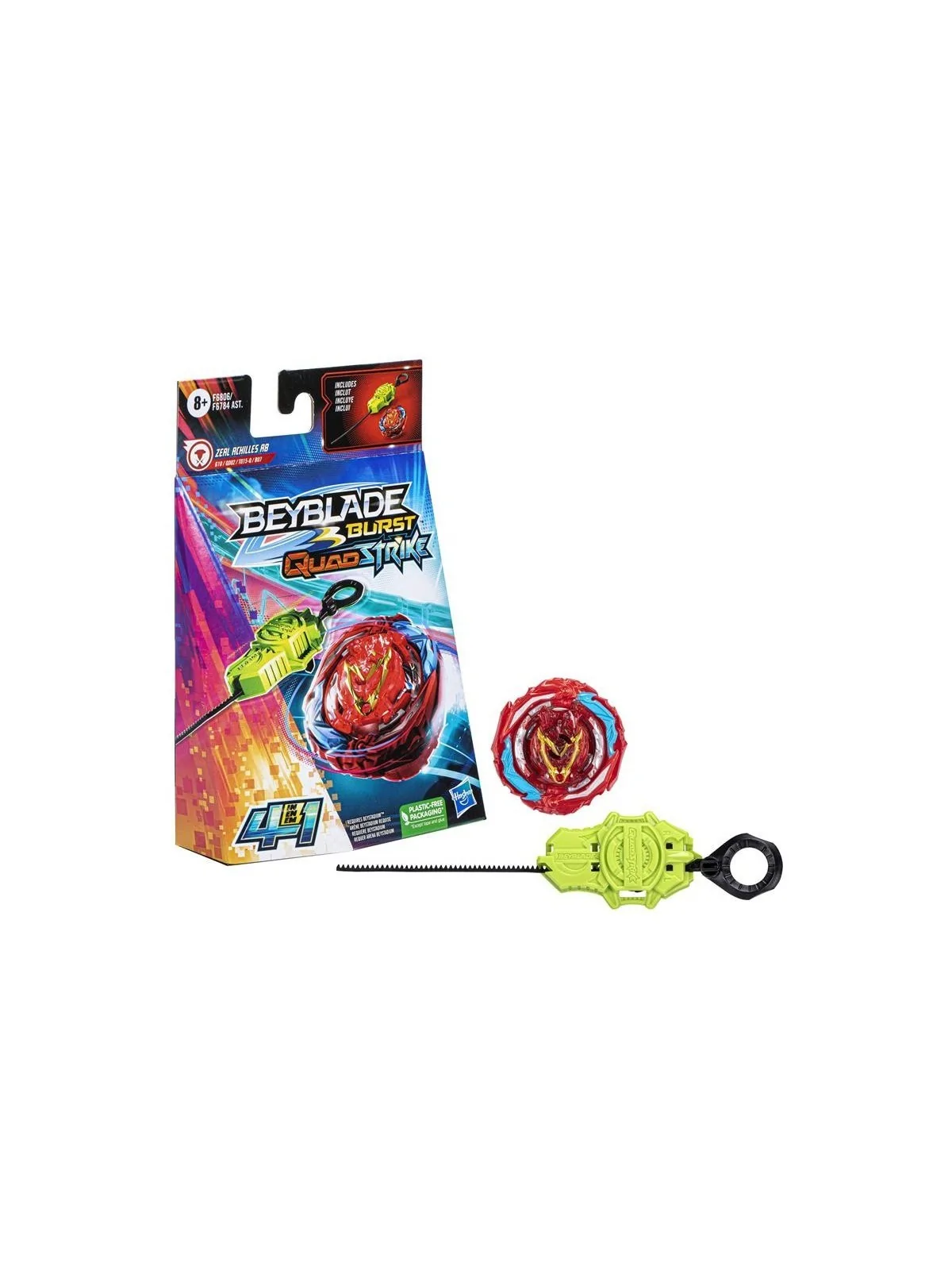 Beyblade Quad Strike Starter Pack de Hasbro en Beyblade X | La Cueva Roja
