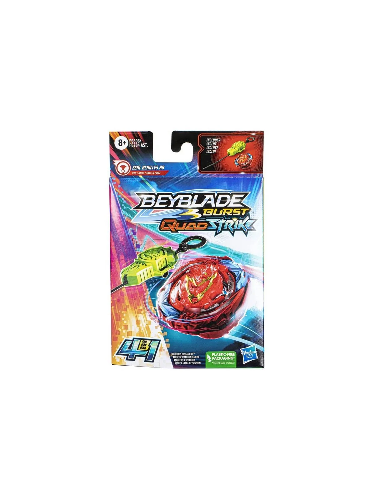 Beyblade Quad Strike Starter Pack de Hasbro en Beyblade X | La Cueva Roja