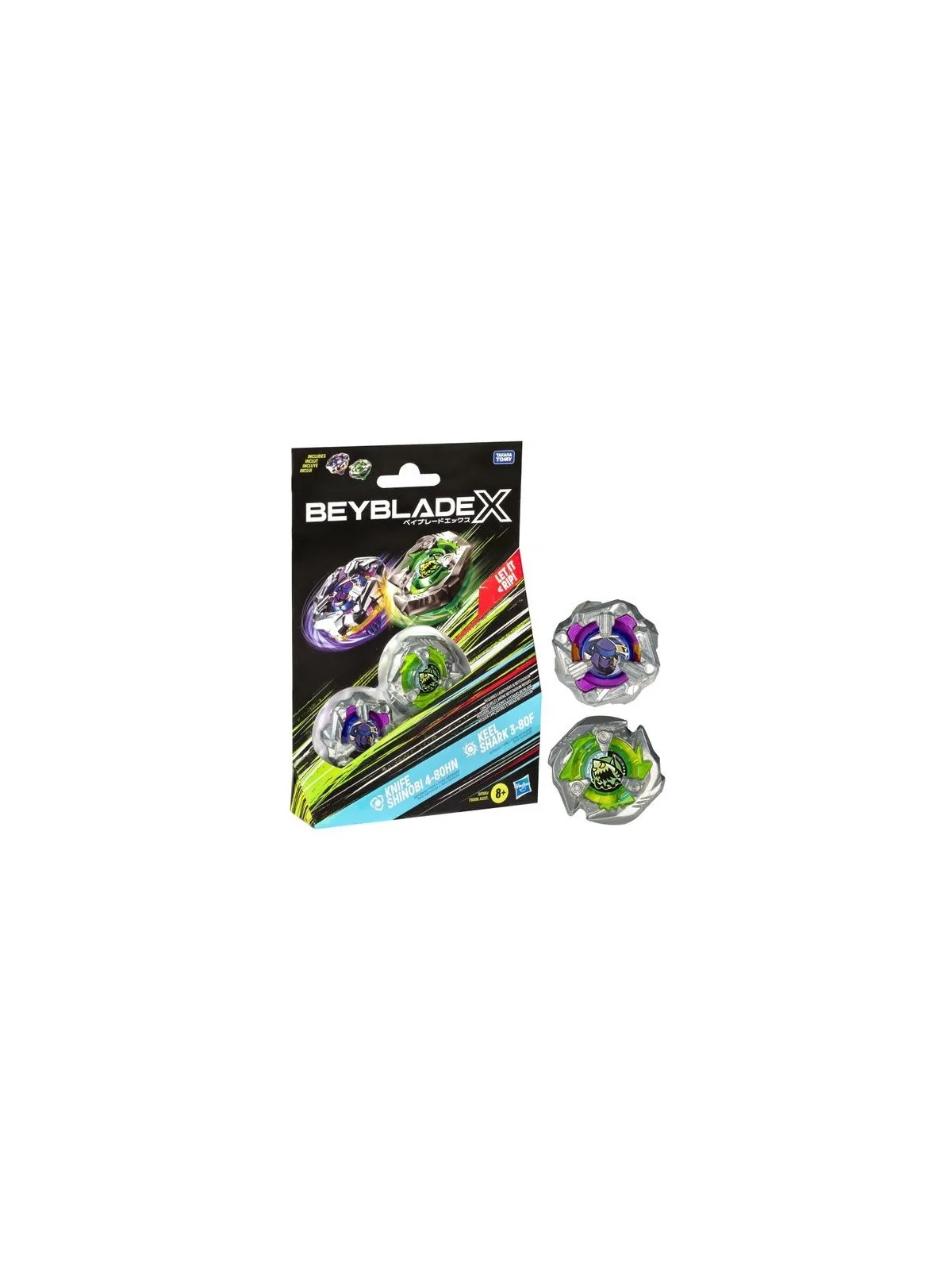 Beyblade X: Pack Doble de Hasbro en Beyblade X | La Cueva Roja