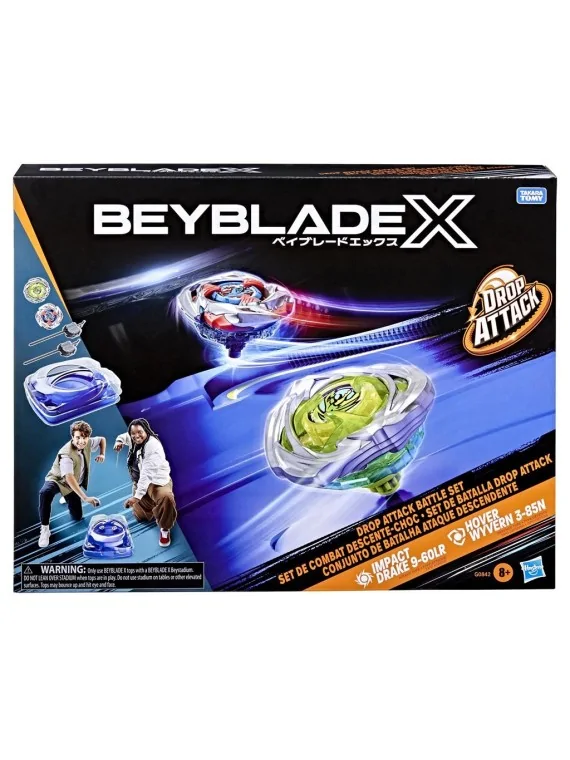 Beyblade X: Drop Attack Battle Set de Hasbro en Beyblade X | La Cueva Roja