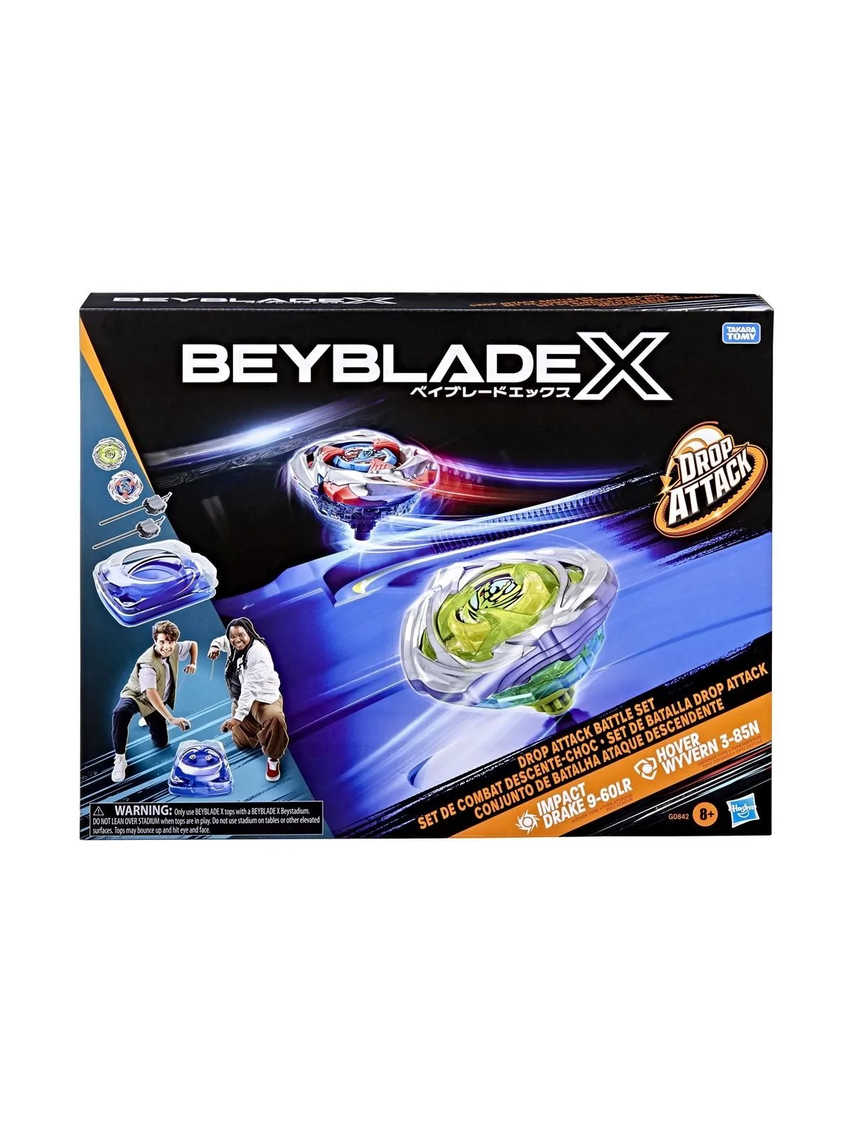 Beyblade X: Drop Attack Battle Set de Hasbro en Beyblade X | La Cueva Roja