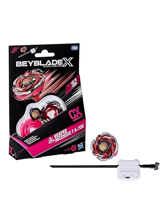 Beyblade X: Reaper Incendio T 4-70K CX de Hasbro en Hobby | La Cueva Roja