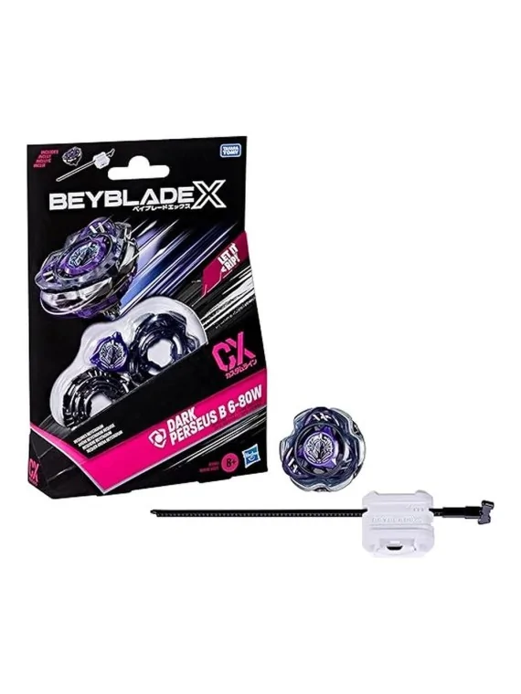 Beyblade X: Dark Perseus B 6-80W CX de Hasbro en Beyblade X | La Cueva Roja