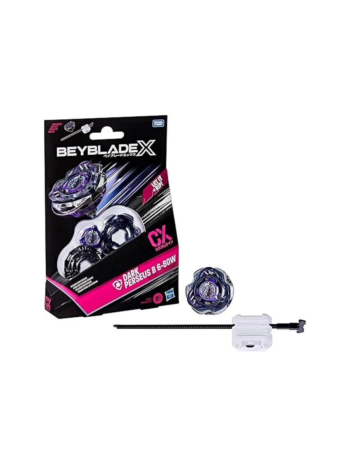 Beyblade X: Dark Perseus B 6-80W CX de Hasbro en Beyblade X | La Cueva Roja