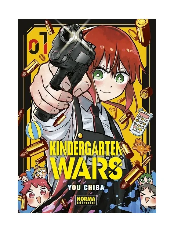 Kindergarten Wars 01 de Norma Editorial en Mangas | La Cueva Roja