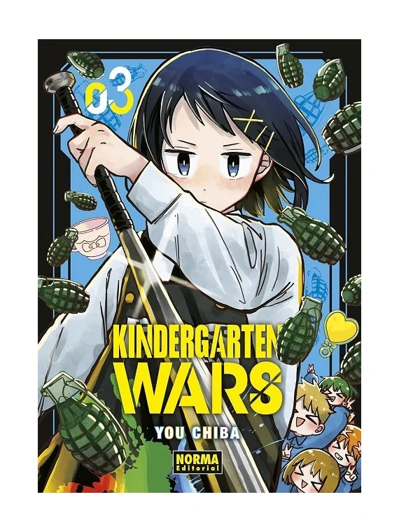 Kindergarten Wars 03 de Norma Editorial en Mangas | La Cueva Roja