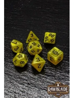 Rawblade Marble Set Dados Yellow de Last Level en Dados | La Cueva Roja