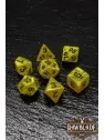 Rawblade Marble Set Dados Yellow de Last Level en Dados | La Cueva Roja