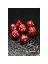 Rawblade Marble Red Dice Set de Last Level en Dados | La Cueva Roja