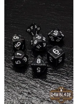 Rawblade Marble Black Dice Set de Last Level en Dados | La Cueva Roja