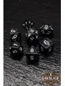 Rawblade Marble Black Dice Set de Last Level en Dados | La Cueva Roja