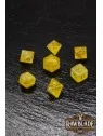 Rawblade Gemstone Amber Dice Set de Last Level en Dados | La Cueva Roja